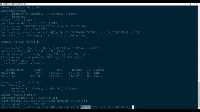 Belajar Linux Part 10 : Disk Partitioning смотреть онлайн
