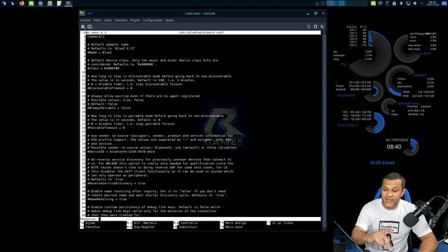 Instalando o Bluetooth no ArchLinux. #-7 смотреть онлайн