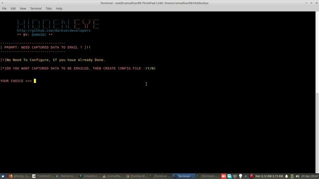 How to create a phising web page with HiddenEye tools смотреть онлайн