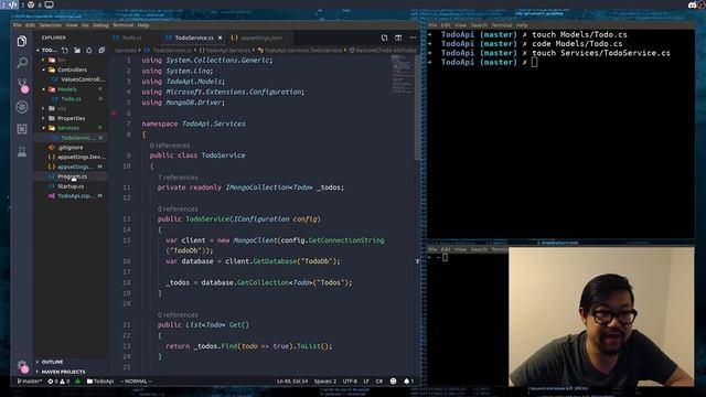 C# DotNET Core - Todo Rest API смотреть онлайн