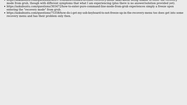 Ubuntu: How to Enter Recovery Mode from Grub? смотреть онлайн