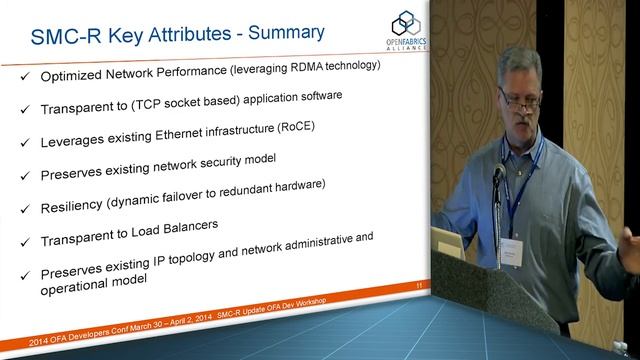 Shared Memory Communications Over RDMA (SMC-R) Update смотреть онлайн