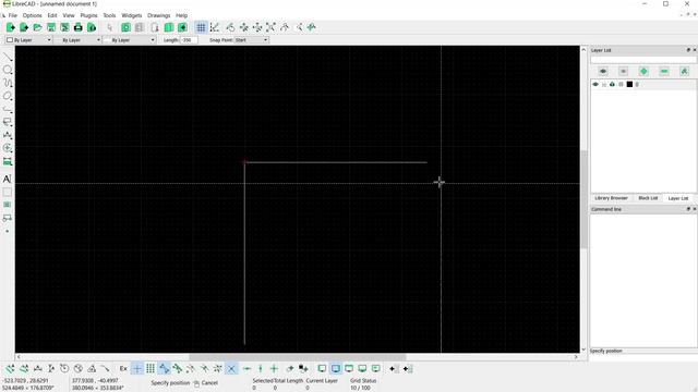 LibreCAD How To Snap To Endpoint смотреть онлайн