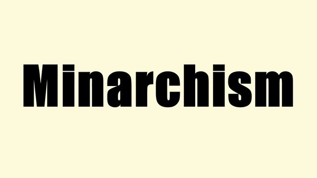 Minarchism смотреть онлайн