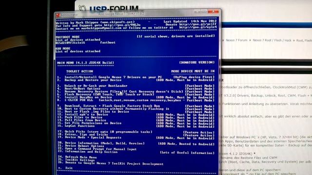 Root, Flash, Nexus 4, Nexus 7, Nexus 10 mit mskip´s Toolkit - Teil 1 - powered by www.usp-forum.de смотреть онлайн