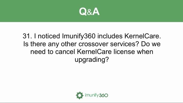 Keeping web servers safe with Imunify360. Part 2, Q&A смотреть онлайн