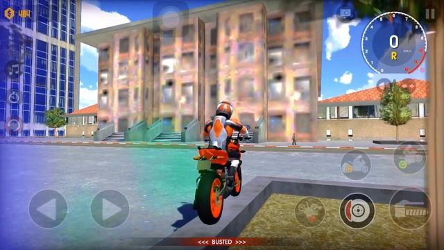 Xtreme Motorbike - US City Road Motorbike Stunts Police Haunting Motocross IOS Gameplay смотреть онлайн