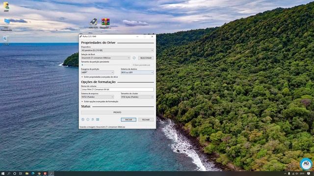 Como Criar pendrive bootável do Linux Mint 21 - versão recente смотреть онлайн