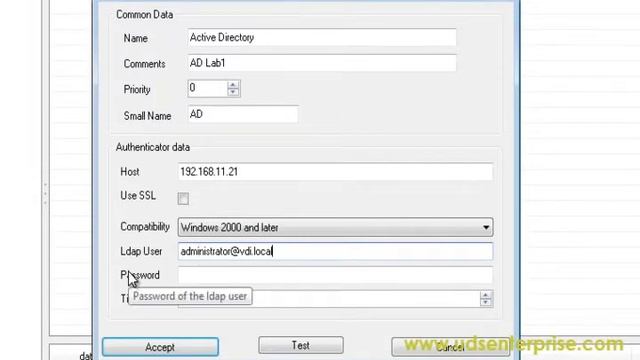 UDS - Configuring Authenticators - Active Directory смотреть онлайн