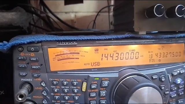 Broadcasting with SDRANGEL AND HACKRF PORTAPACK. 100mw discono diamond antenna. смотреть онлайн