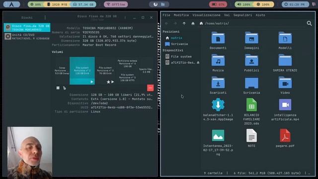 Axyl Linux i3wm смотреть онлайн
