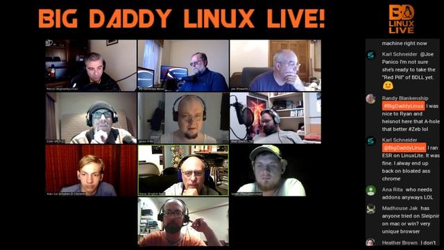 Big Daddy Linux Live! 7-7-18 смотреть онлайн