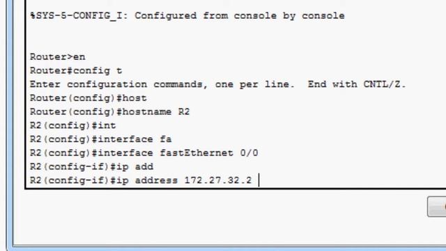 Configure Static Routing via Interface смотреть онлайн