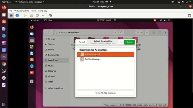 how to install vscode on ubuntu 22 04 смотреть онлайн