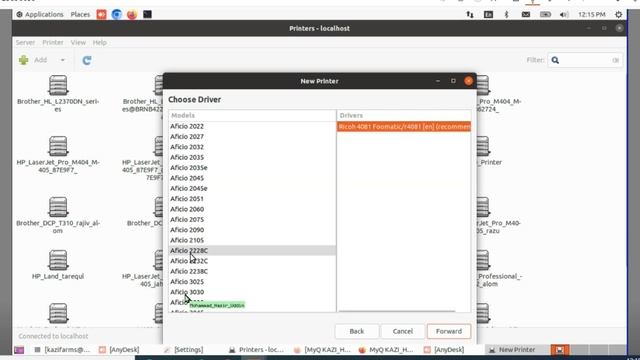 Ricoh How to install printer Driver on Linux & Ubunto (MyQ, SafeQ, PaperCut) ? смотреть онлайн