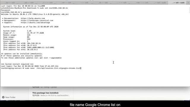 How to install Google Chrome on Ubuntu server with CLI(Command Line Interface)? смотреть онлайн