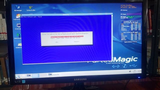 Clonacion de disco a disco usando clonezilla y hirens boot cd смотреть онлайн