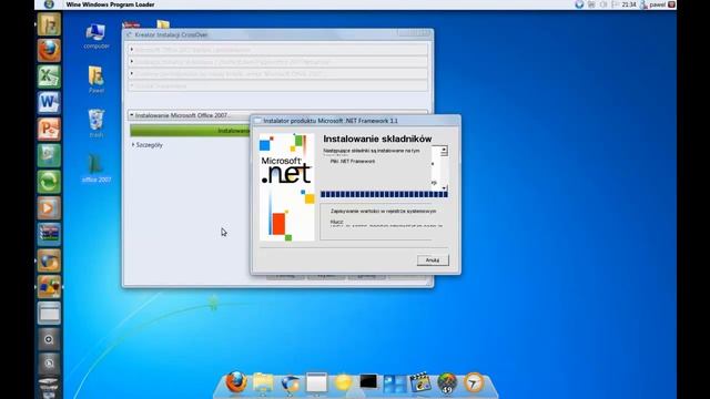 Jak zainstalowac office 2007 na Linux Ubuntu [spryciarze.pl] смотреть онлайн