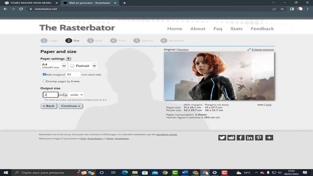 como imprimir uma imagem em 4 folhas смотреть онлайн