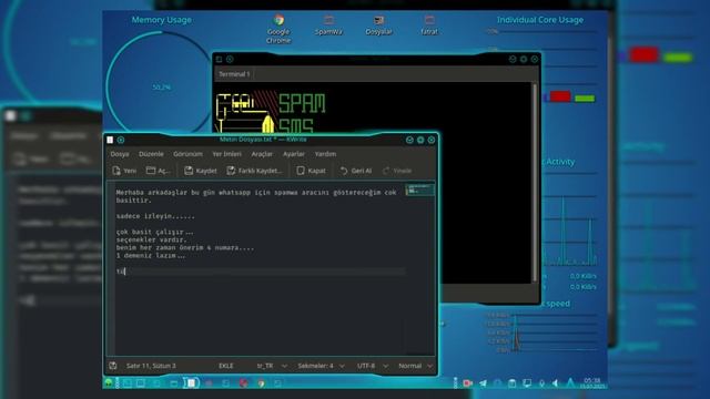 SpamWa Kullanımı. (Whatsapp Spam Mesajı atmak.!) (İlk Videom :) смотреть онлайн