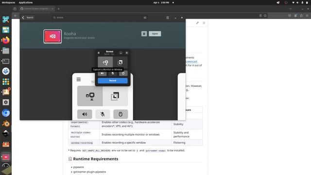 Install Kooha 2.3.0 on Pop!_OS 22.04 смотреть онлайн