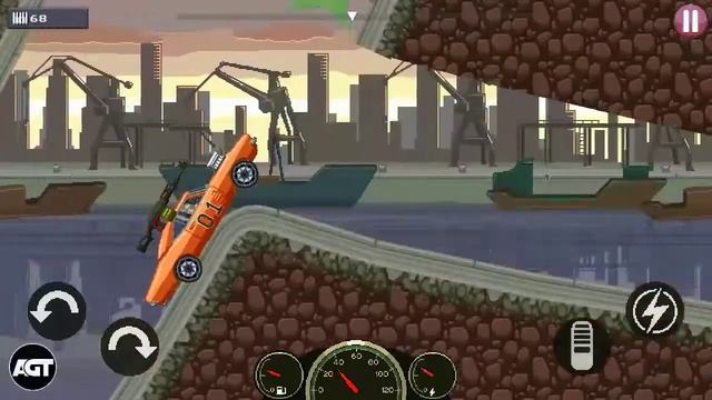 Drive or Die | Zombie Pixel Derby Racing Gameplay - Part 4 (Android, ios) смотреть онлайн