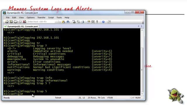 8.Manage You Logs and Alerts With Syslog... Demo (CCNAX v.2 2013) شرح смотреть онлайн