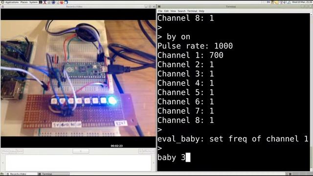 Baby 8 sequencer using Raspberry Pi Pico смотреть онлайн