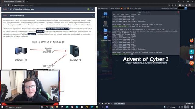 Try Hack Me : NMAP Advanced Port Scanning смотреть онлайн