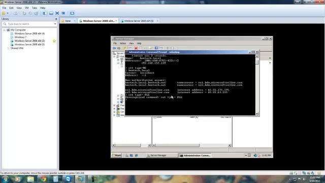 using nslookup in interactive mode смотреть онлайн