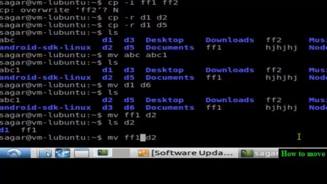How to move files in directory in openSUSE смотреть онлайн