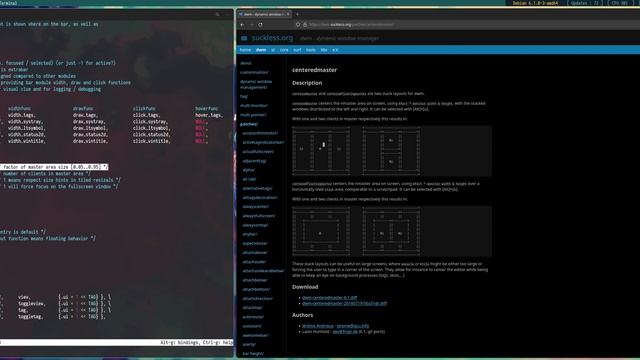 Debian Bullseye + DWM - Ultrawide display смотреть онлайн