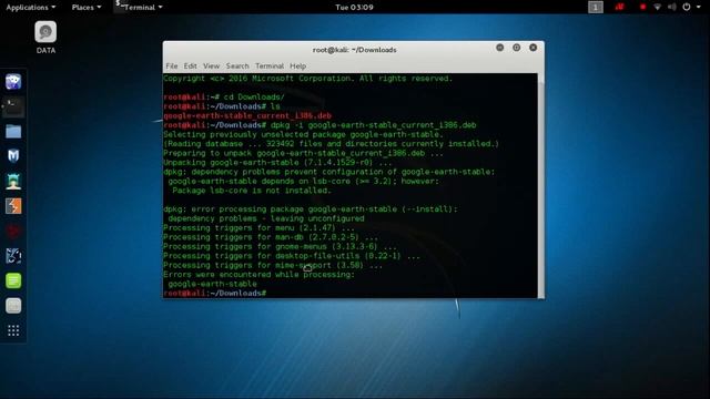Cara Install Google Earth di Kali Linux 2.0 смотреть онлайн