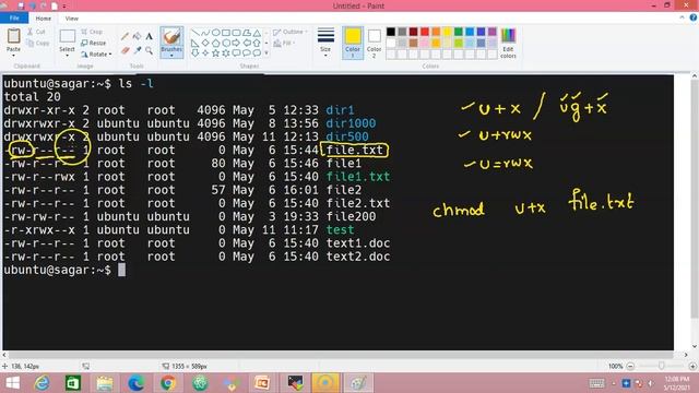Change Linux File Permission using symbolic Mode Part16 смотреть онлайн