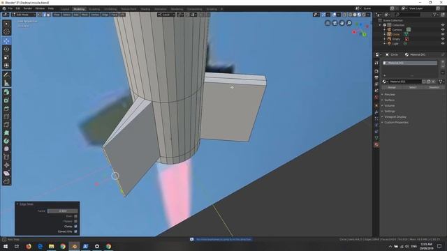 How to model a simple missile with Blender смотреть онлайн