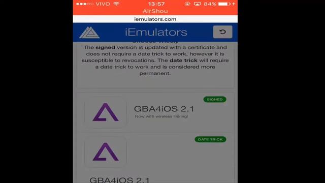 Como baixar o GB4IOS (emulador de gba) para o iOS 9.3 e posteriores смотреть онлайн