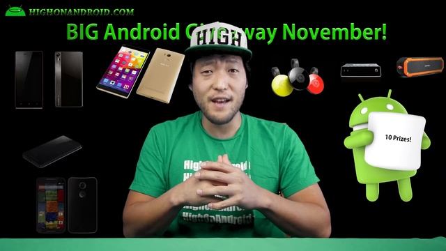 BIG Android Giveaway November! смотреть онлайн