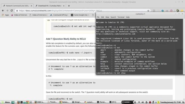 Installing Cumulus VX in GNS3 Part 2/2 смотреть онлайн