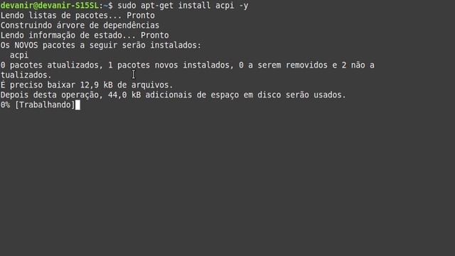 COMO VER O NÍVEL DE BATERIA VIA TERMINAL NO LINUX смотреть онлайн