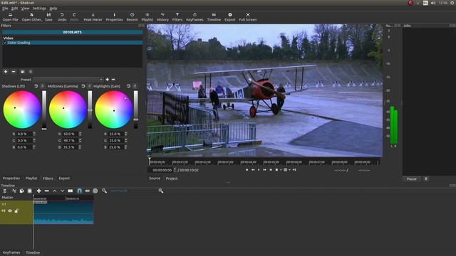 Shotcut: Video Clip Color Correction. A Video Editing Tutorial. смотреть онлайн