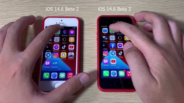 iOS 14.6 Beta 2 VS iOS 14.6 Beta 3 - iPhone SE SPEED TEST смотреть онлайн
