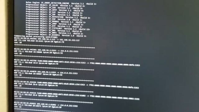 Snort Packet Sniffer Mode Demo смотреть онлайн