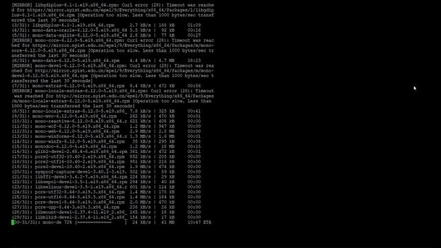Install MONO on LINUX to run .NET смотреть онлайн