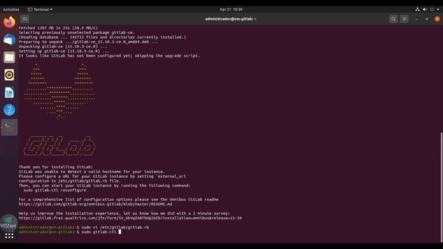Linux - Instalación de GitLab смотреть онлайн