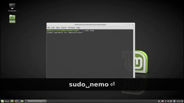 How to open Linux Mint 18 file system with administrative privileges смотреть онлайн