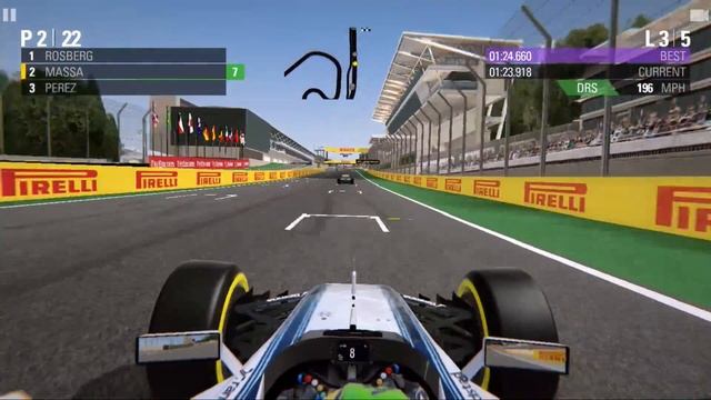 f1 2016 iphone game raw gameplay - Felipe Massa - Autódromo José Carlos Pace смотреть онлайн