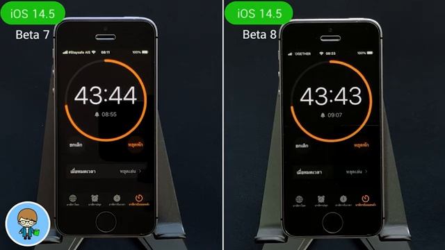 iOS 14.5 iPhone SE Speed VS Battery 🔋 iOS 14.5 Beta 7 VS iOS 14.5 Beta 8 EP.442 смотреть онлайн