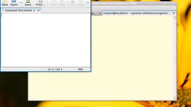 GNOME 3.0 Shell: Overlay Mode смотреть онлайн