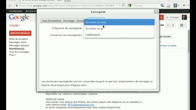 Backup via Déjà Dup sur Ikeepin Cloud смотреть онлайн